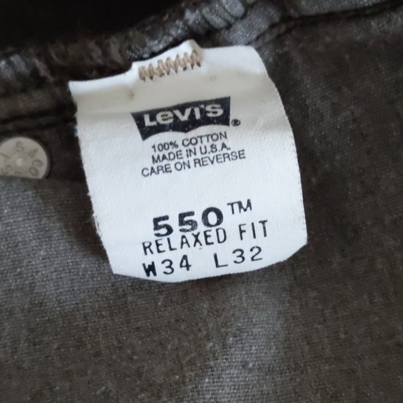 Levi's High Rise Olive Green - Picture 7 of 9